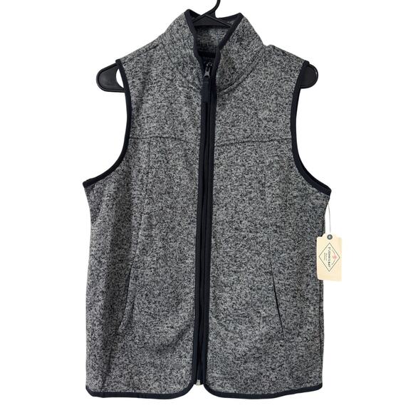 St. John's Bay Sleeveless Zip Front Vest Size Small NWT - Picture 1 of 4